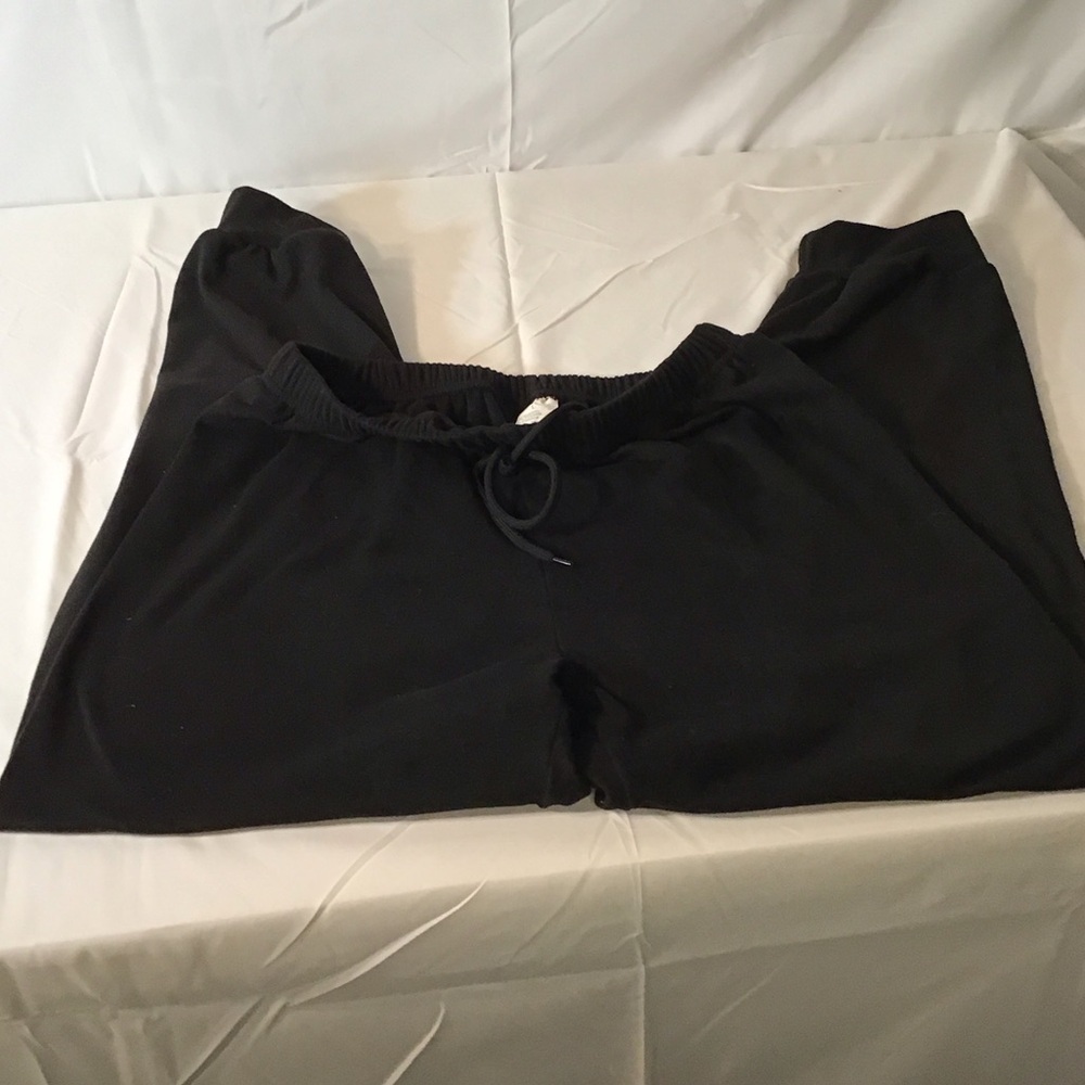 Casual Black Lounge Pants
